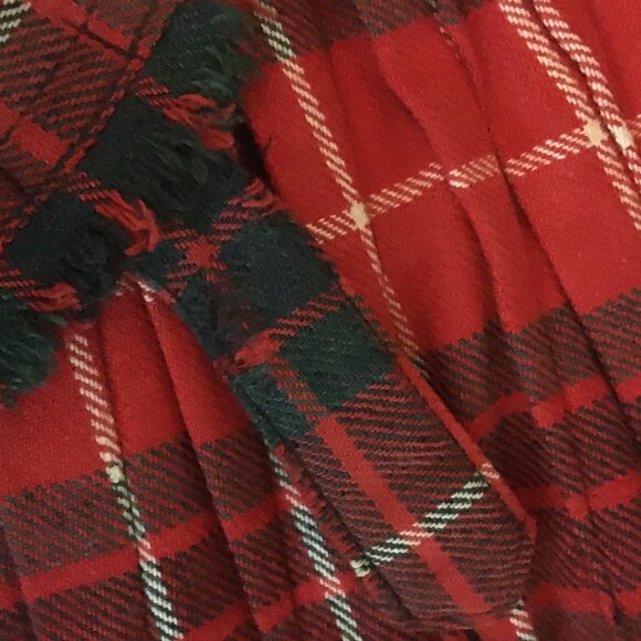 Vintage Fraser Scottish Tartan Wool Kilt 28W - Picture 8 of 16